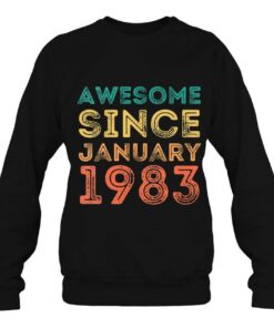 Awesome Since January 1983 40Th Birthday 3 Awesome Since January 1983 40Th Birthday 4