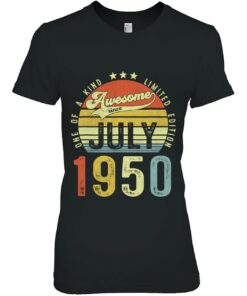 Awesome Since July 1950 Vintage 73Rd Birthday For Men Women 1 Awesome Since July 1950 Vintage 73Rd Birthday For Men Women 2