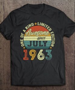 Awesome Since July 1963 60 Years Old 60Th Birthday Gifts 1