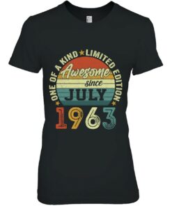 Awesome Since July 1963 60 Years Old 60Th Birthday Gifts 2