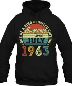 Awesome Since July 1963 60 Years Old 60Th Birthday Gifts 3
