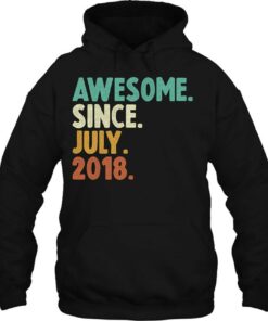 Awesome Since July 2018 4Th Birthday 4 Years Old 2 Awesome Since July 2018 4Th Birthday 4 Years Old 3