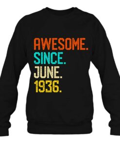 Awesome Since June 1936 Vintage 86Th Birthday Him Her 3 Awesome Since June 1936 Vintage 86Th Birthday Him Her 4