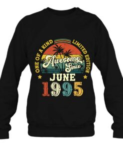 Awesome Since June 1995 Vintage 28Th Birthday 4