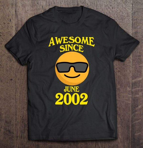 Awesome Since June 2002 20 Years Old 20Th Birthday