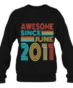 Awesome Since June 2011 12 Years Old 12Th Birthday Retro 3 Awesome Since June 2011 12 Years Old 12Th Birthday Retro 4