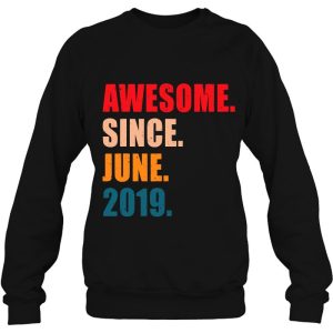 Awesome Since June 2019 Vintage Personalized Birthday 4