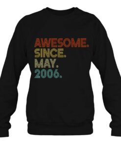 Awesome Since May 2006 Vintage 17Th Birthday 3 Awesome Since May 2006 Vintage 17Th Birthday 4