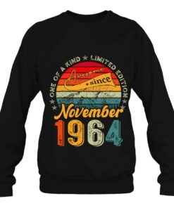 Awesome Since November 1964 58 Years Old 58Th Birthday Gifts 3