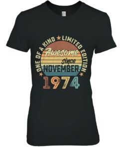 Awesome Since November 1974 48 Years Old Gifts 48Th Birthday 1 Awesome Since November 1974 48 Years Old Gifts 48Th Birthday 2