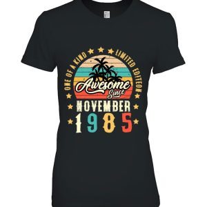 Awesome Since November 1985 Vintage 37Th Birthday 2