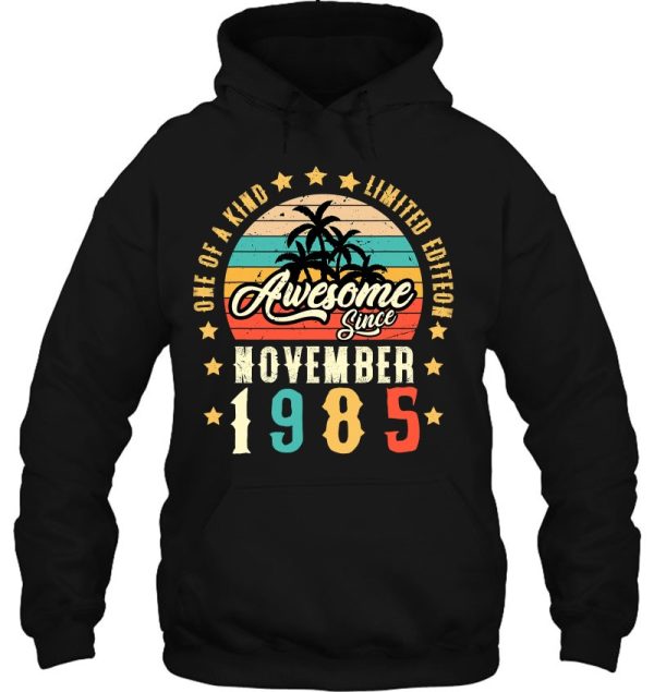 Awesome Since November 1985 Vintage 37Th Birthday