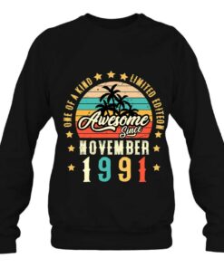 Awesome Since November 1991 Vintage 31St Birthday 2 Awesome Since November 1991 Vintage 31St Birthday 3