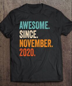 Awesome Since November 2020 2Nd Birthday 1