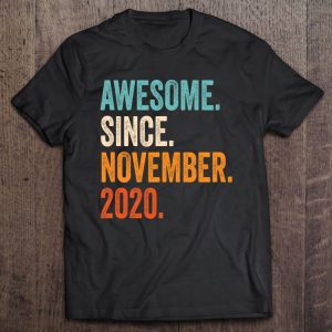 Awesome Since November 2020 2Nd Birthday 1