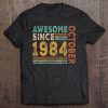 Awesome Since October 1984 39Th Birthday Gift 39 Years Old