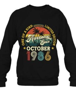 Awesome Since October 1986 37Th Birthday Gifts 37 Years Old 3 Awesome Since October 1986 37Th Birthday Gifts 37 Years Old 4