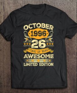 Awesome Since October 1996 27 Years Old 27Th Birthday Gifts 1