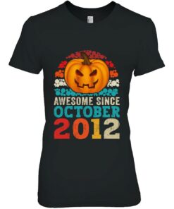 Awesome Since October 2012 10Th Birthday Funny Halloween 1 Awesome Since October 2012 10Th Birthday Funny Halloween 2