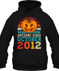 Awesome Since October 2012 10Th Birthday Funny Halloween 2 Awesome Since October 2012 10Th Birthday Funny Halloween 3