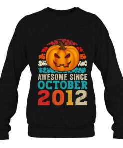Awesome Since October 2012 10Th Birthday Funny Halloween 3 Awesome Since October 2012 10Th Birthday Funny Halloween 4