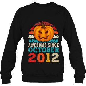 Awesome Since October 2012 10Th Birthday Funny Halloween 4