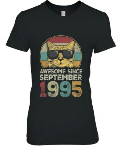 Awesome Since September 1995 27Th Birthday Gifts Cat Lovers 1 Awesome Since September 1995 27Th Birthday Gifts Cat Lovers 2