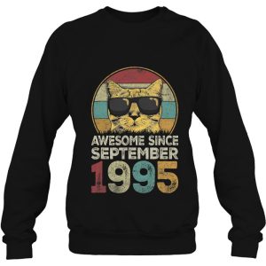 Awesome Since September 1995 27Th Birthday Gifts Cat Lovers 4