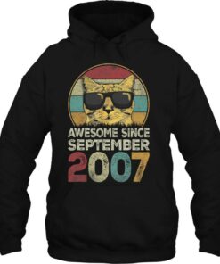 Awesome Since September 2007 15Th Birthday Gifts Cat Lovers 2 Awesome Since September 2007 15Th Birthday Gifts Cat Lovers 3