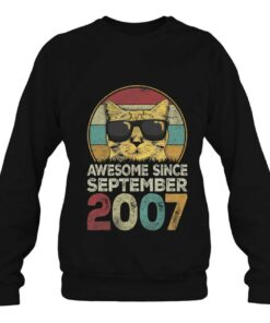 Awesome Since September 2007 15Th Birthday Gifts Cat Lovers 3 Awesome Since September 2007 15Th Birthday Gifts Cat Lovers 4