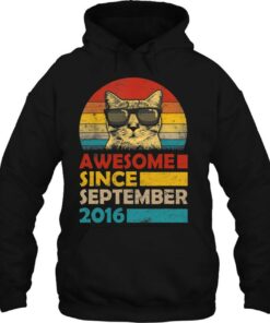 Awesome Since September 2016 6Th Birthday Gift Cat 2 Awesome Since September 2016 6Th Birthday Gift Cat 3