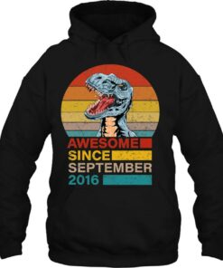 Awesome Since September 2016 Dinosaur 6 Years Old Birthday 2 Awesome Since September 2016 Dinosaur 6 Years Old Birthday 3