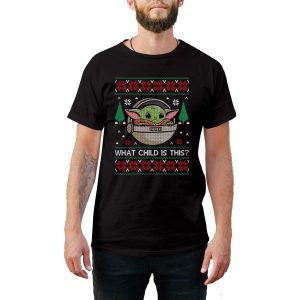 Baby Yoda Christmas Style T-Shirt