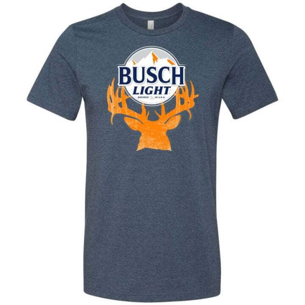 Basic Busch Light T-Shirt Brewed In USA For Beer Lovers