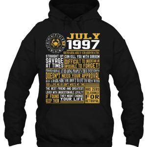 Best Born In July 1997 Facts Shirts For Mens Womens 3