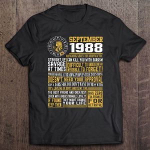 Best Born In September 1988 Facts For Men Women