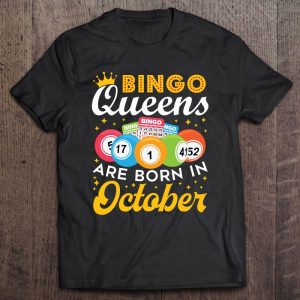 Bingo Birthday Women Bingo Queens Are Born In October