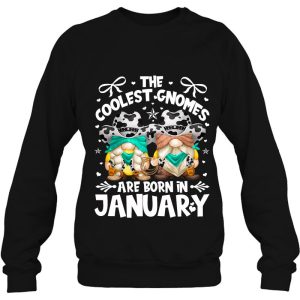 Birthday Cow Print Gnomes For Women Who Are Born In January 4