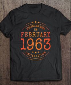 Birthday February 1963 Year Limited Edition Used Legends 1