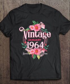 Birthday Gift Born In January 1964 Flowers Bday Gift 1