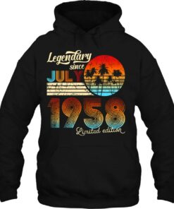 Birthday Legendary Since July 1958 Gift 2 Birthday Legendary Since July 1958 Gift 3