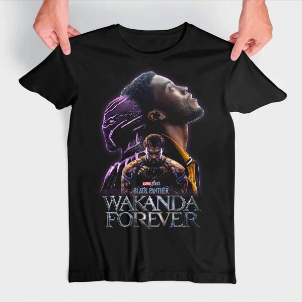 Black Panther 2 Wakanda Forever King T’Challa With Suit T-Shirt