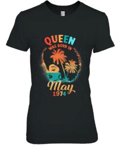 Black Queen May 1974 48Th Birthday Girl 48 Years Old Women 1