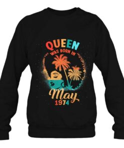 Black Queen May 1974 48Th Birthday Girl 48 Years Old Women 3