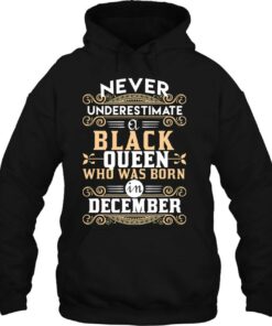 Black Queens Are Born In December Birthday Tshirts 3