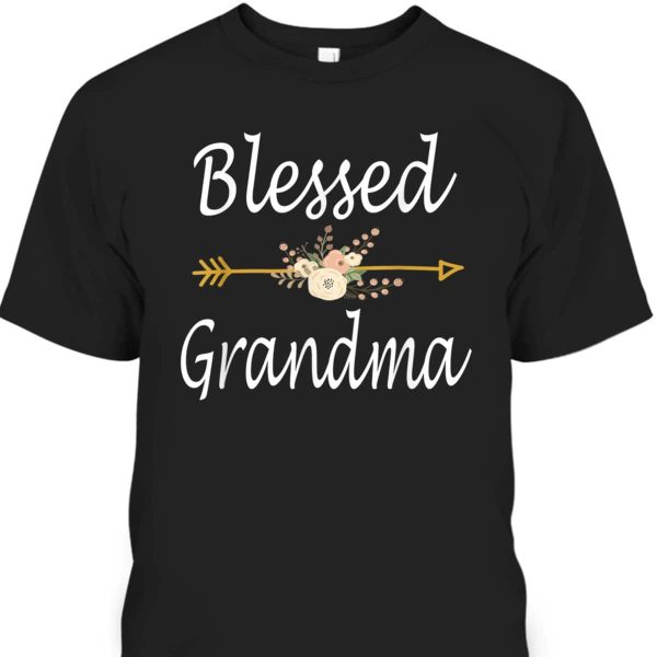 Blessed Grandma Cute Mothers Day Gifts T-Shirt