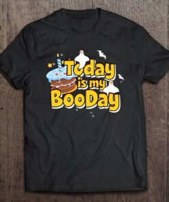 Boo Day Shirt Halloween Happy Birthday Cake Ghost 1