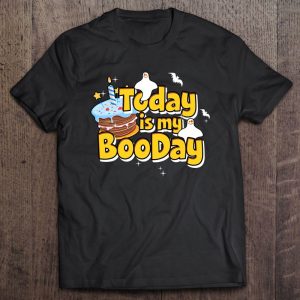 Boo Day Shirt Halloween Happy Birthday Cake Ghost