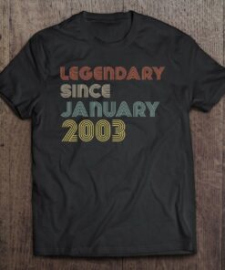 Born 2003 Legendary Since January Retro 2003 Year 1