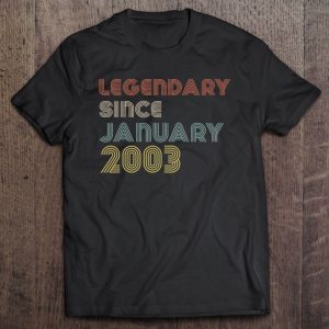 Born 2003 Legendary Since January Retro 2003 Year